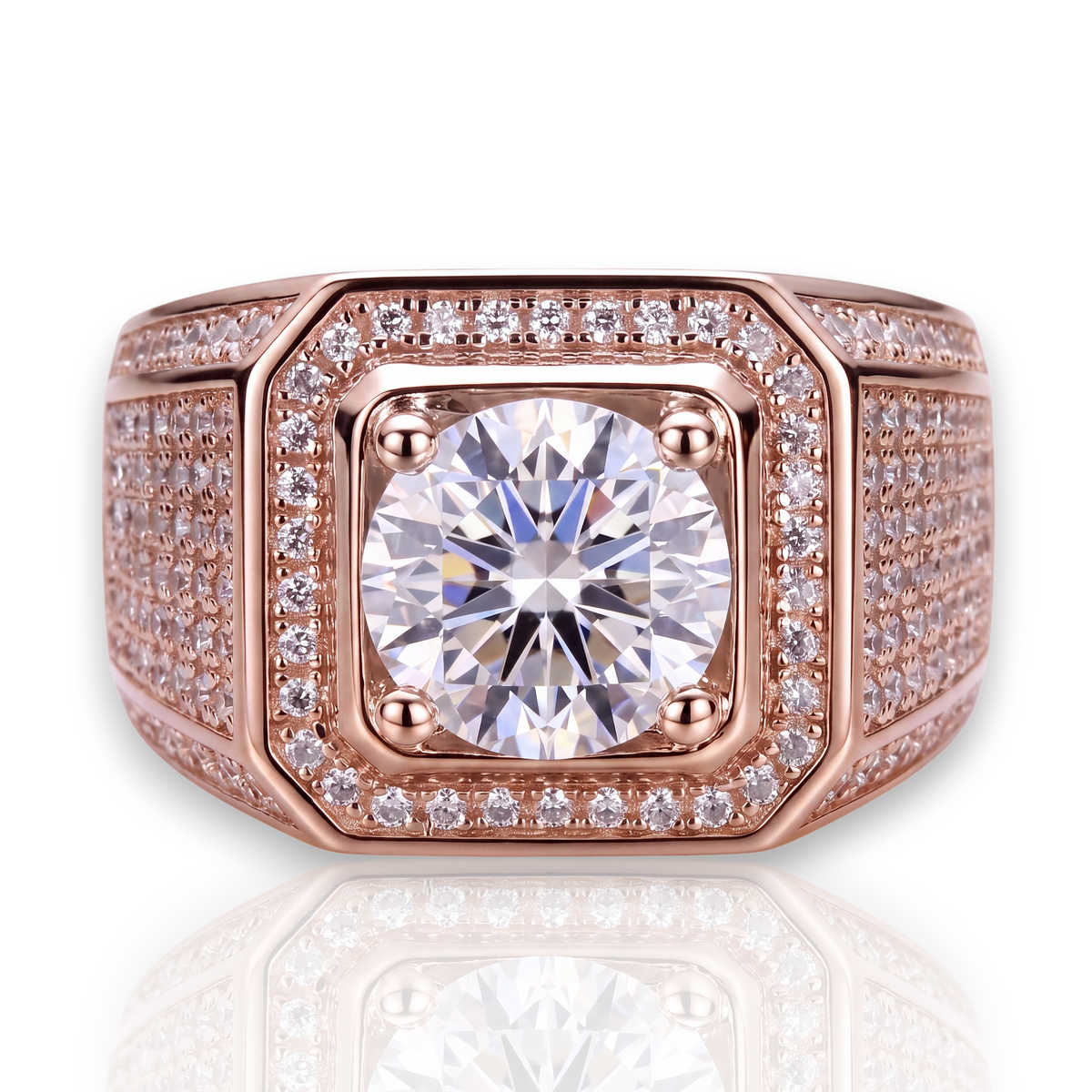 18K Rose Gold Vermeil