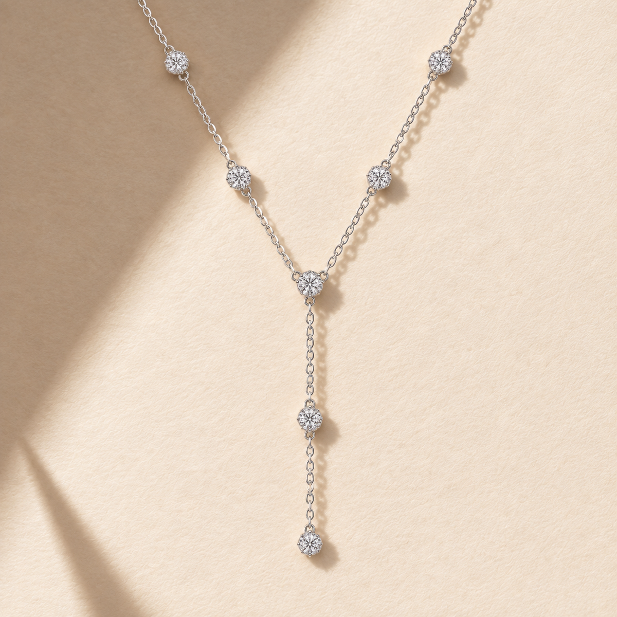 18K White Gold Vermeil