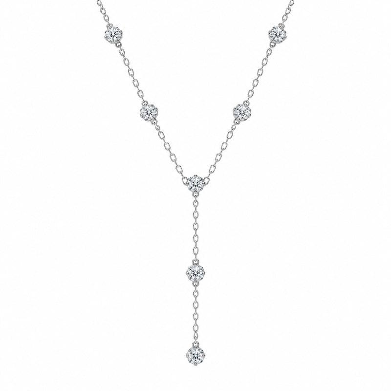 18K White Gold Vermeil