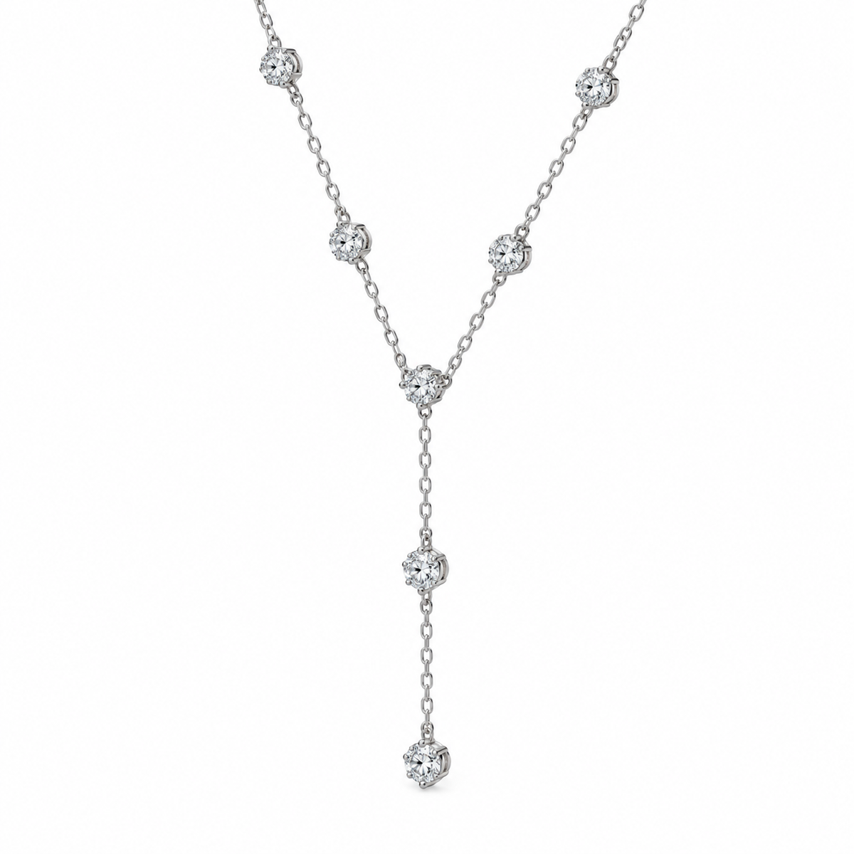 18K White Gold Vermeil