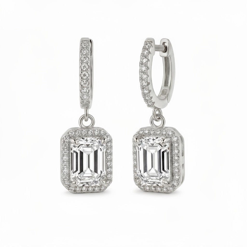 18K White Gold Vermeil
