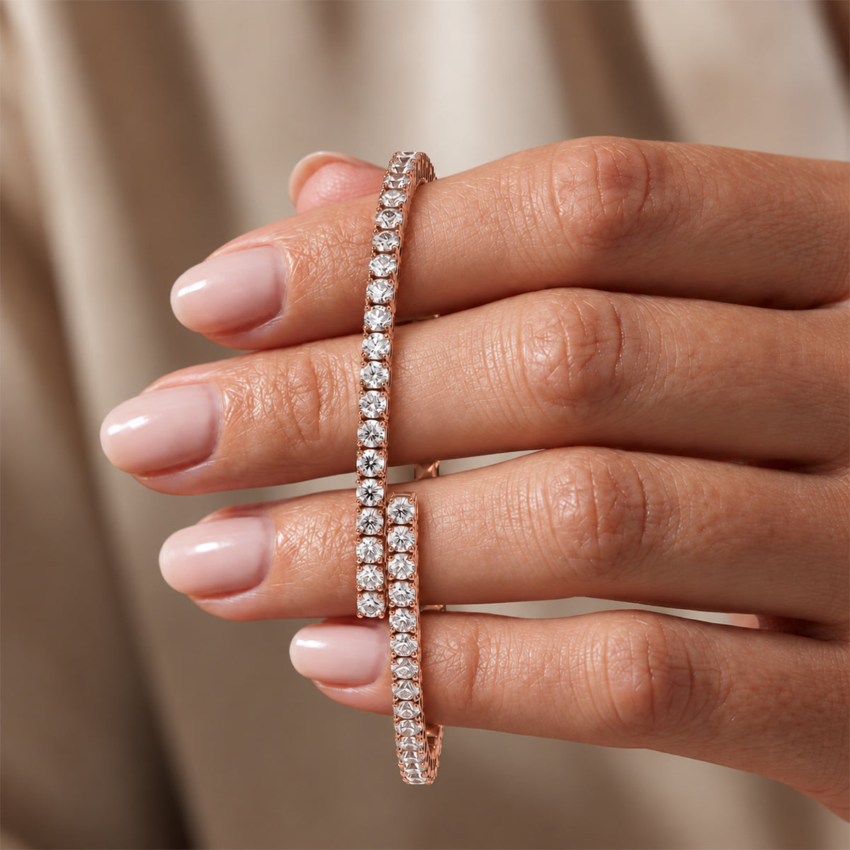 18K Rose Gold Vermeil
