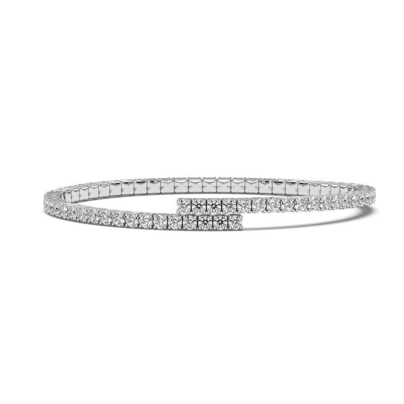 18K White Gold Vermeil