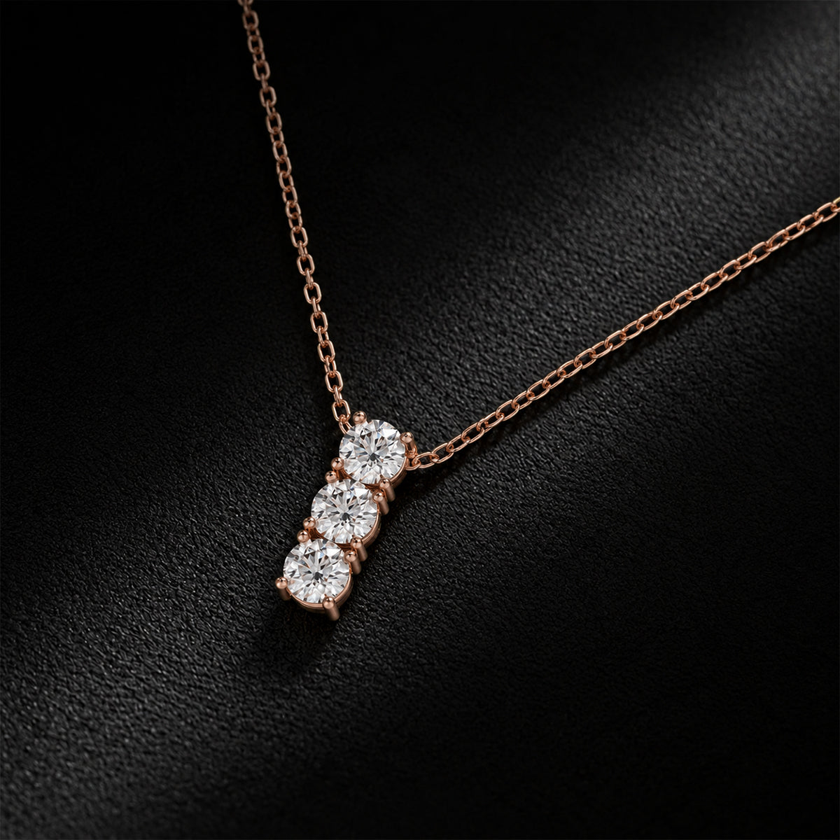18K Rose Gold Vermeil / 1.50 CARAT