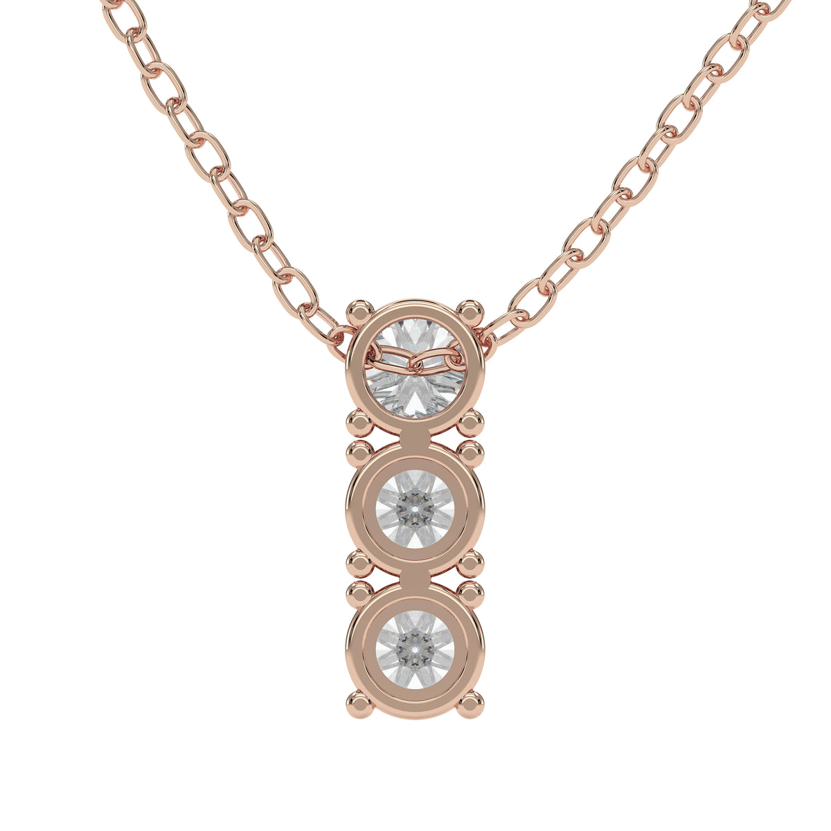 18K Rose Gold Vermeil / 1.50 CARAT