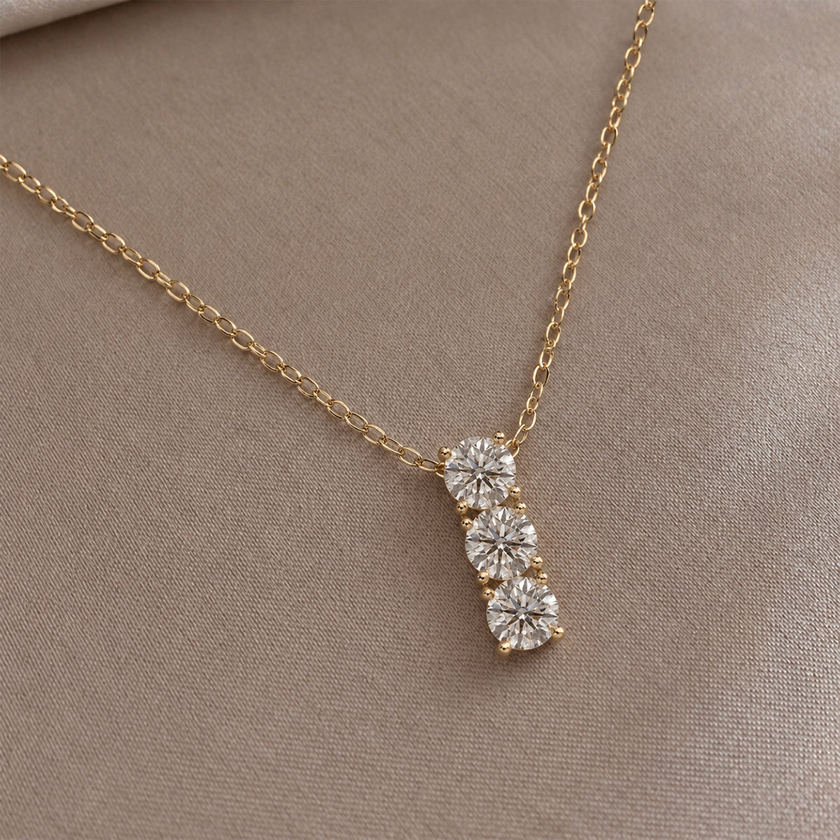 18K Yellow Gold Vermeil / 1.50 CARAT