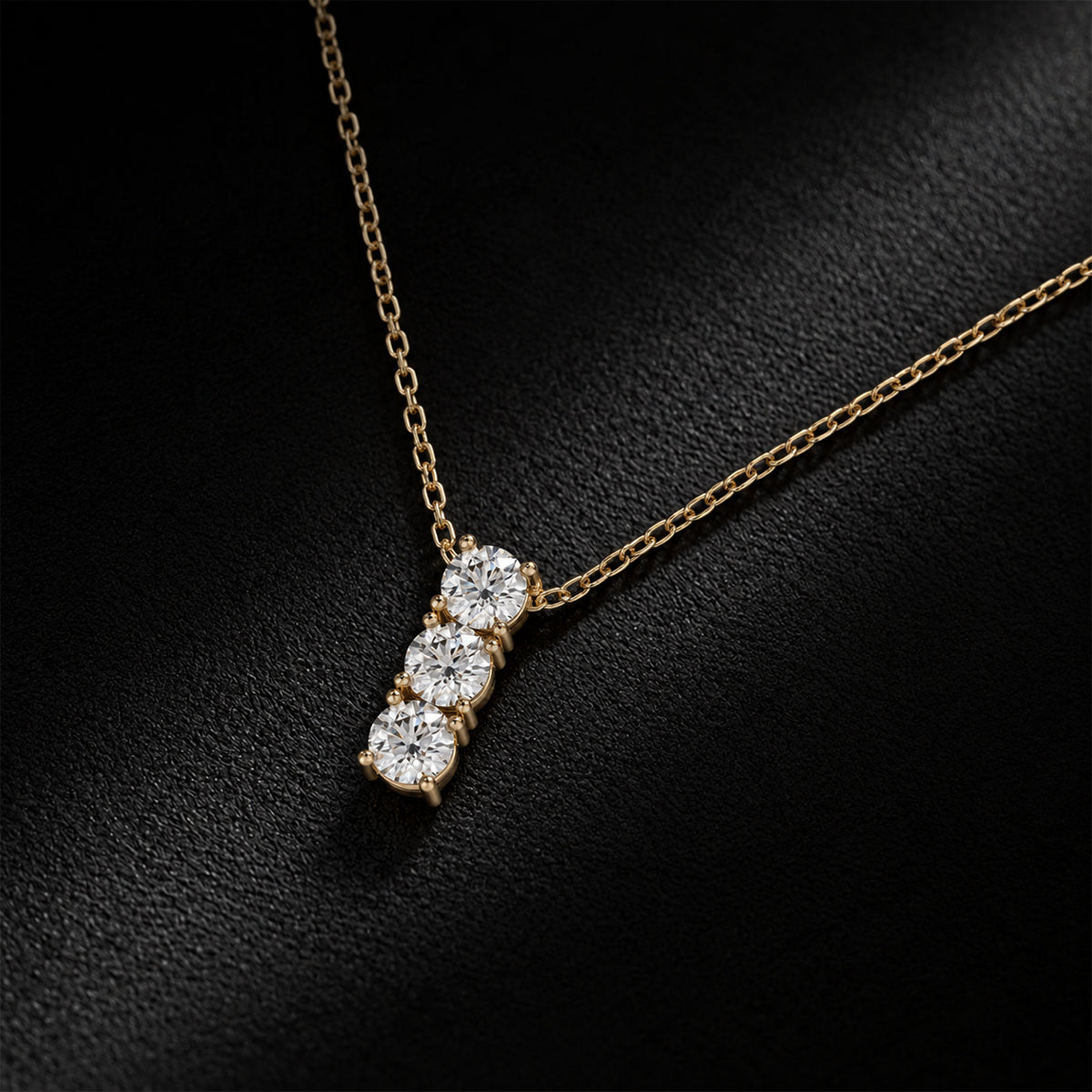 18K Yellow Gold Vermeil / 1.50 CARAT