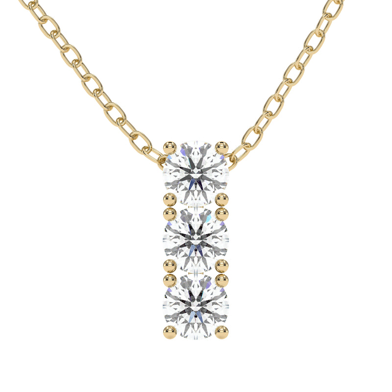 18K Yellow Gold Vermeil / 1.50 CARAT