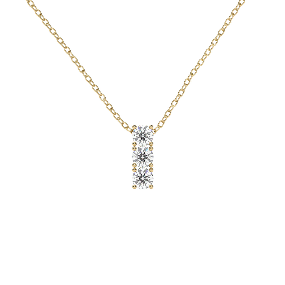 18K Yellow Gold Vermeil / 1.50 CARAT