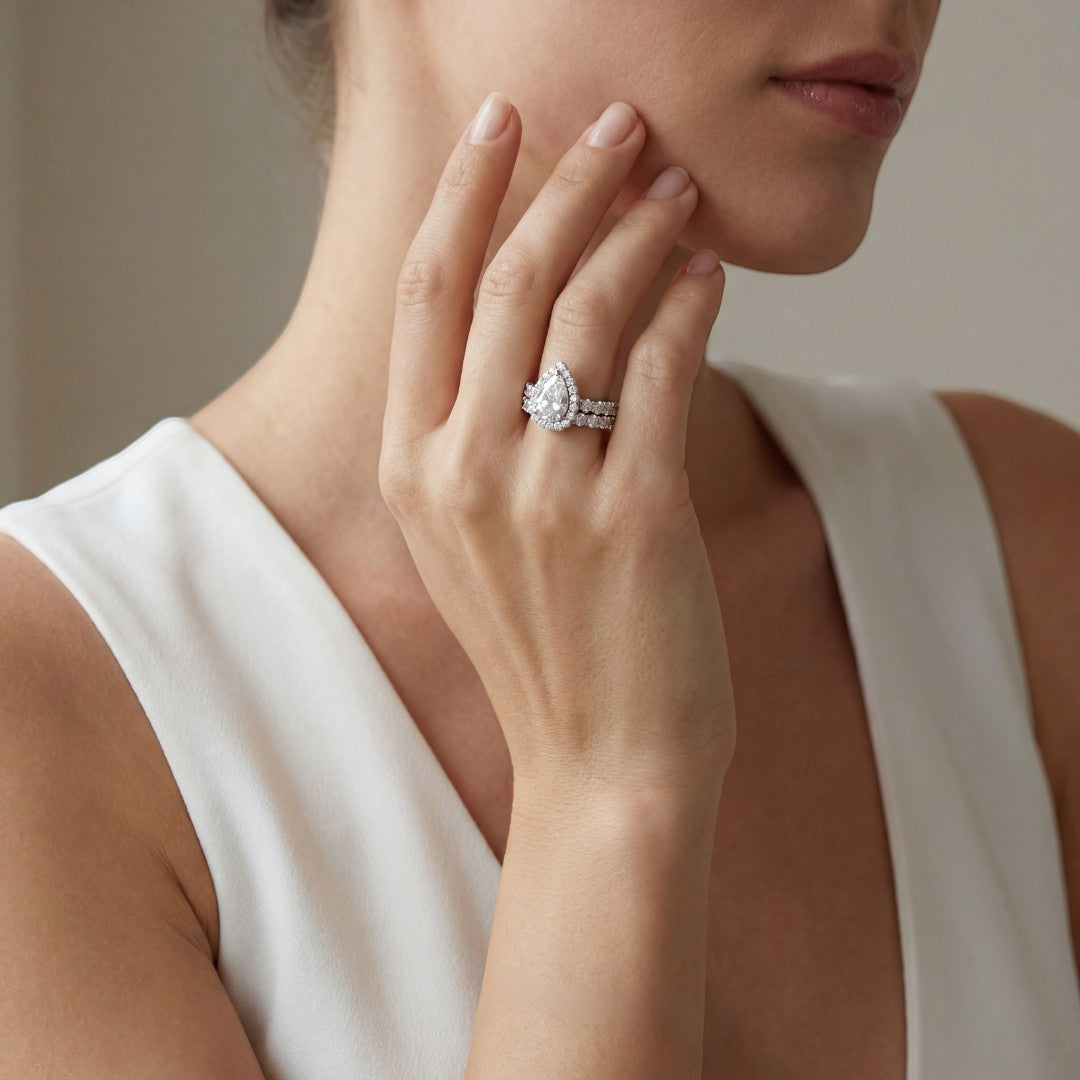 18K White Gold Vermeil, 18K White Gold Vermeil / Lifestyle