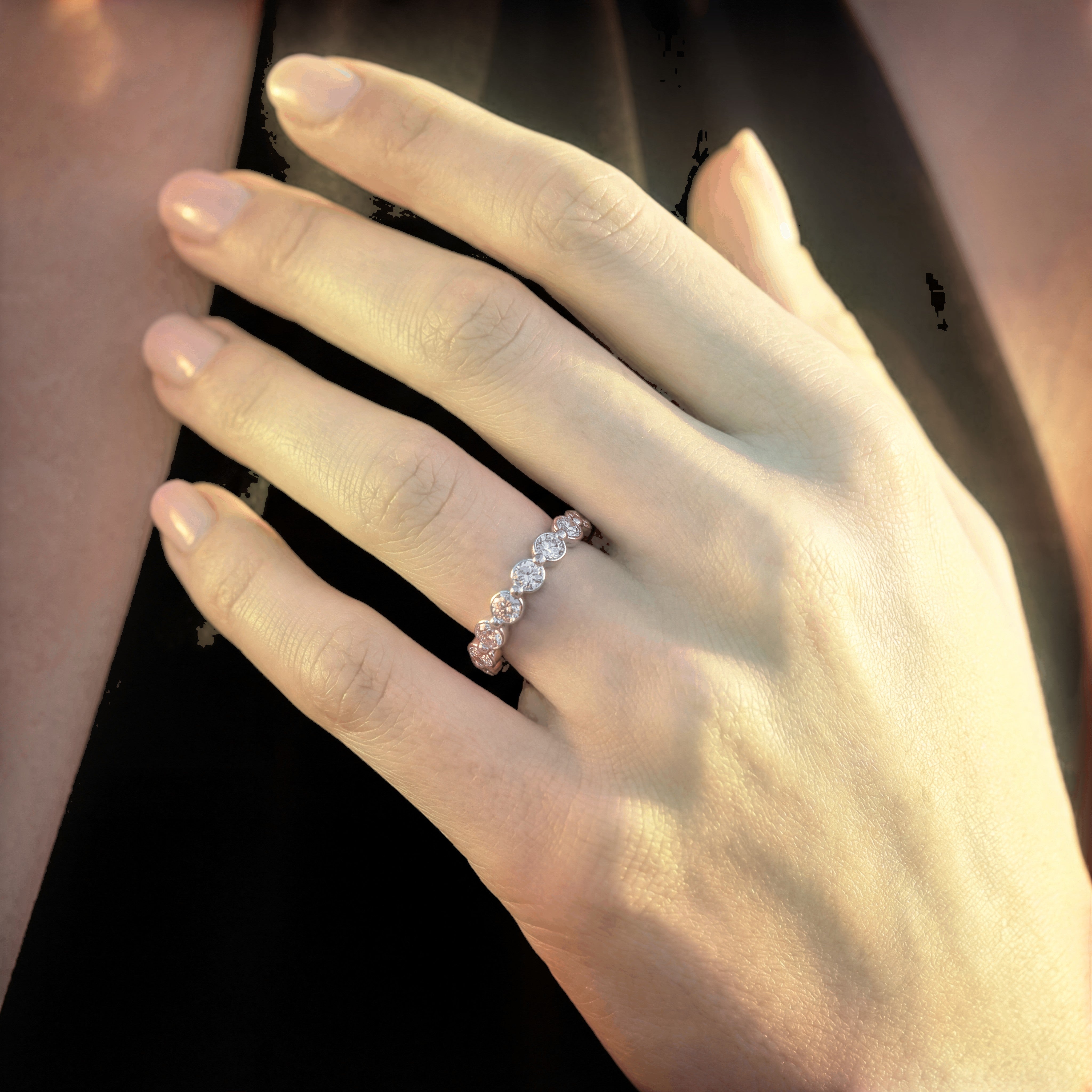 18K White Gold Vermeil, 18K White Gold Vermeil / Lifestyle