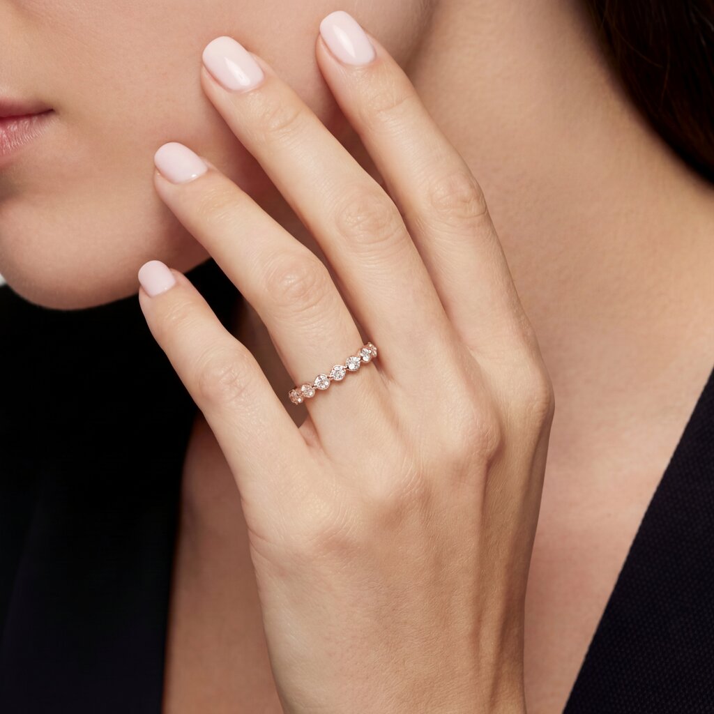 18K Rose Gold Vermeil, 18K Rose Gold Vermeil Lifestyle