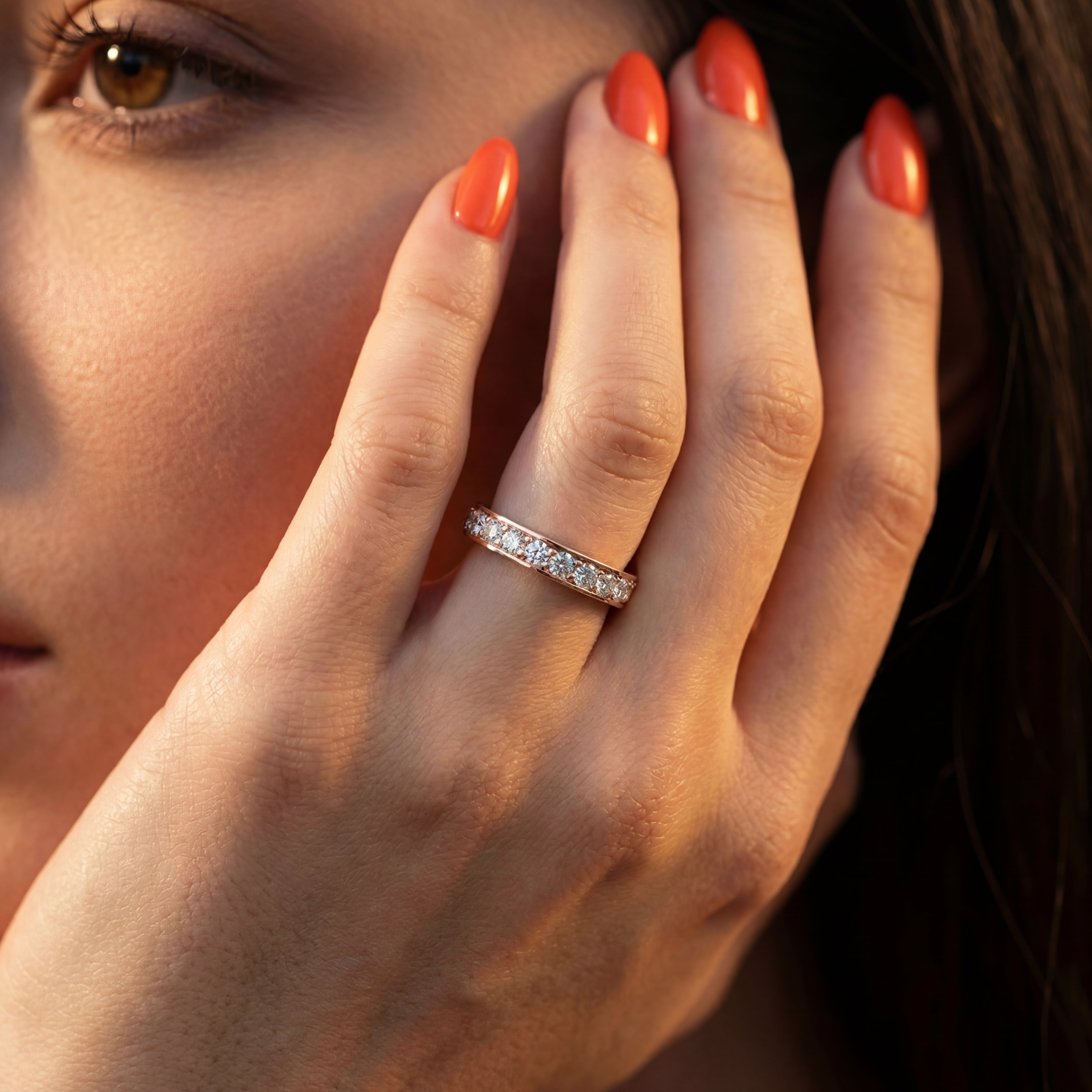18K Rose Gold Vermeil, 18K Rose Gold Vermeil Lifestyle