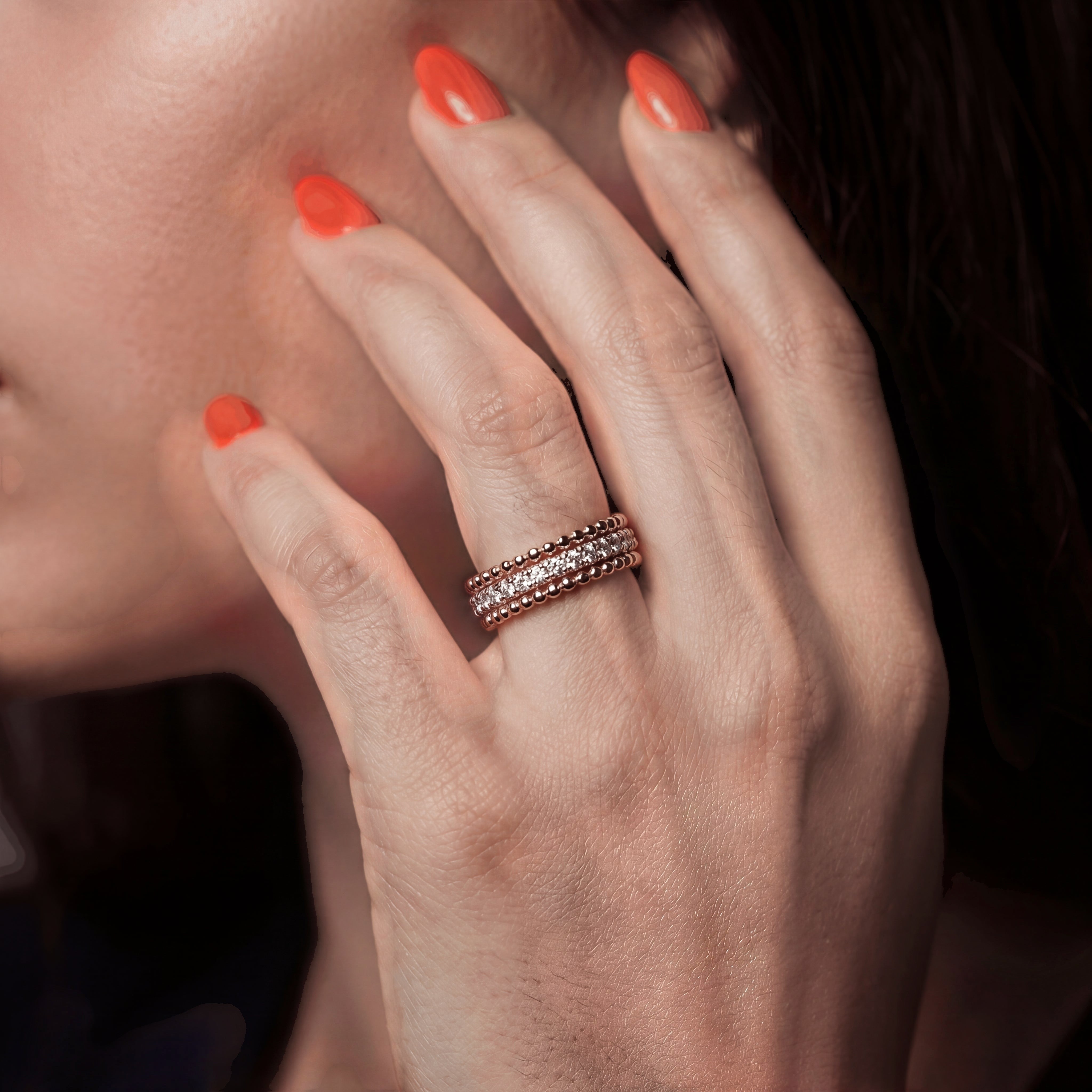 18K Rose Gold Vermeil, 18K Rose Gold Vermeil / Lifestyle