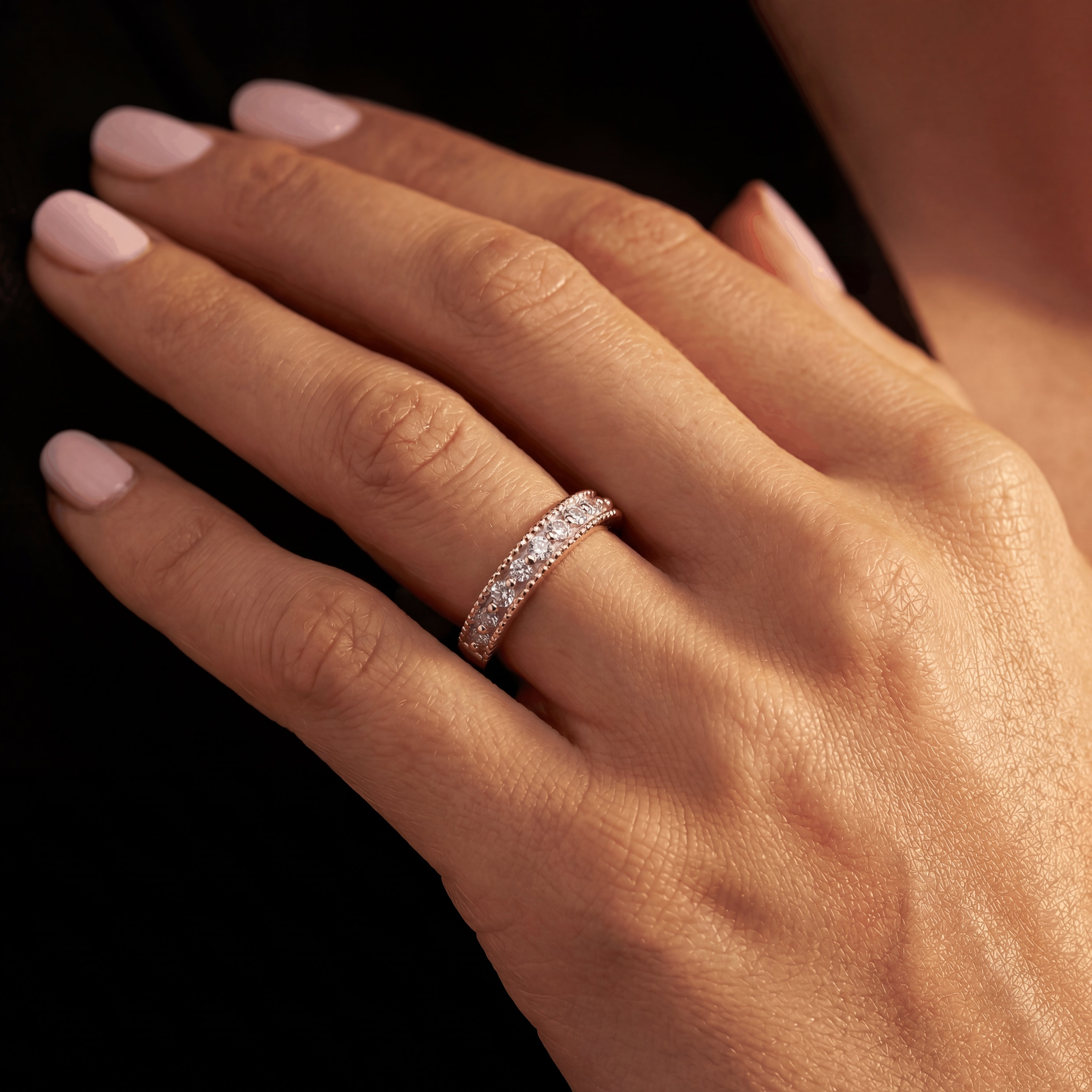 18K Rose Gold Vermeil