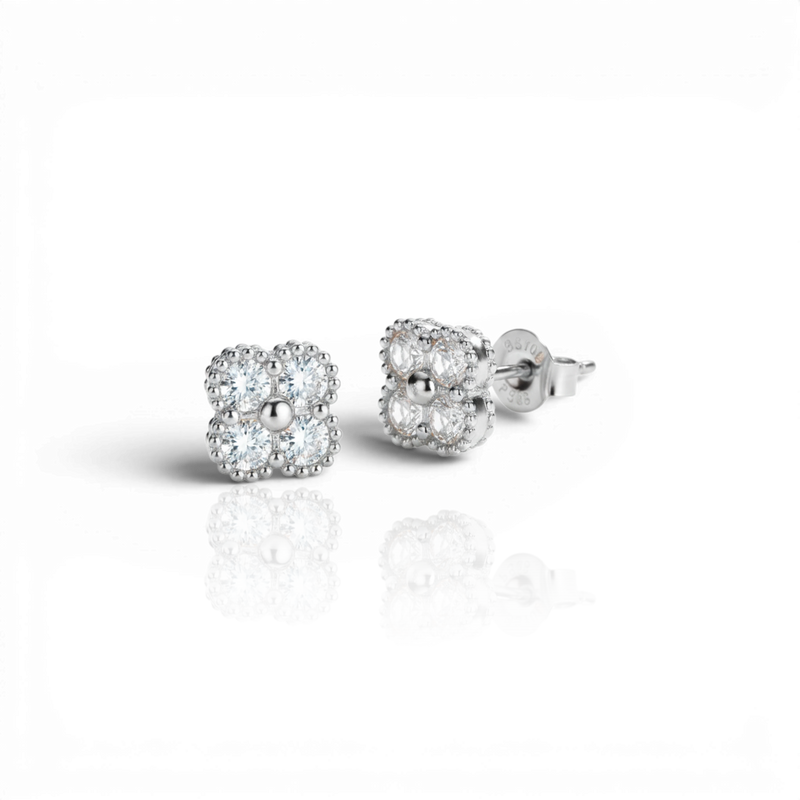 18K White Gold Vermeil