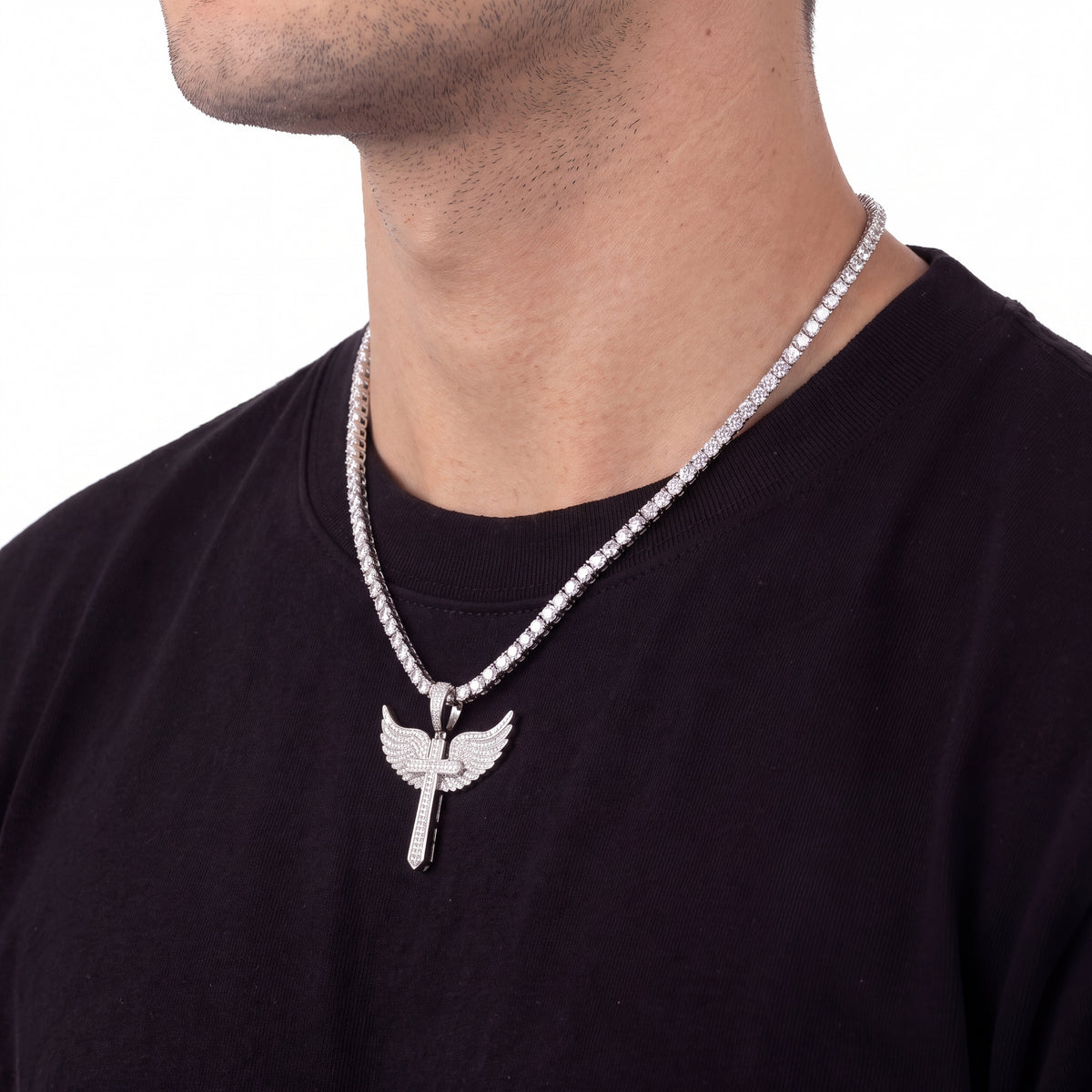 18K White Gold Vermeil, 18K White Gold Vermeil / Lifestyle