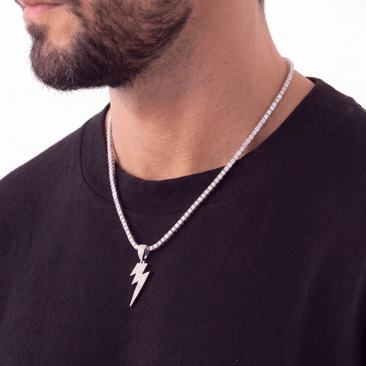 18K White Gold Vermeil, 18K White Gold Vermeil / Lifestyle
