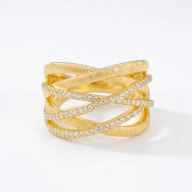 Étoile Entrelacée Ring