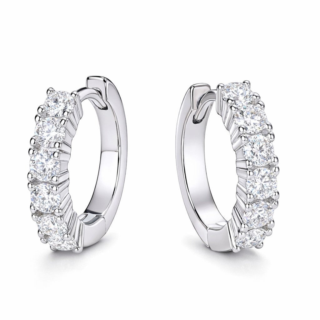 18K White Gold Vermeil