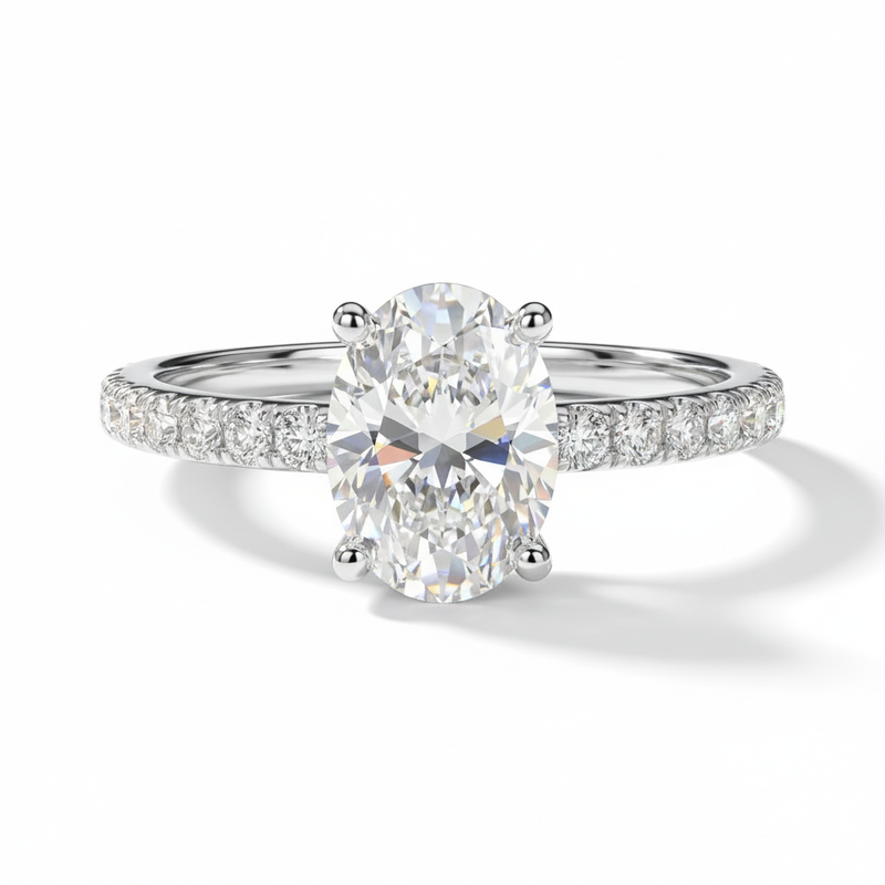 Ovale Discrète Ring