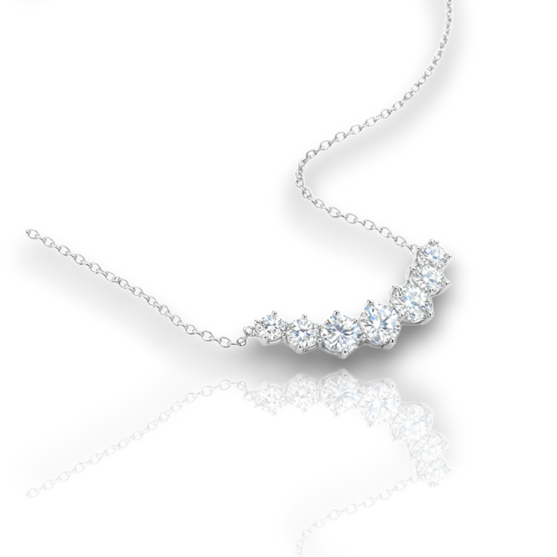 18K White Gold Vermeil