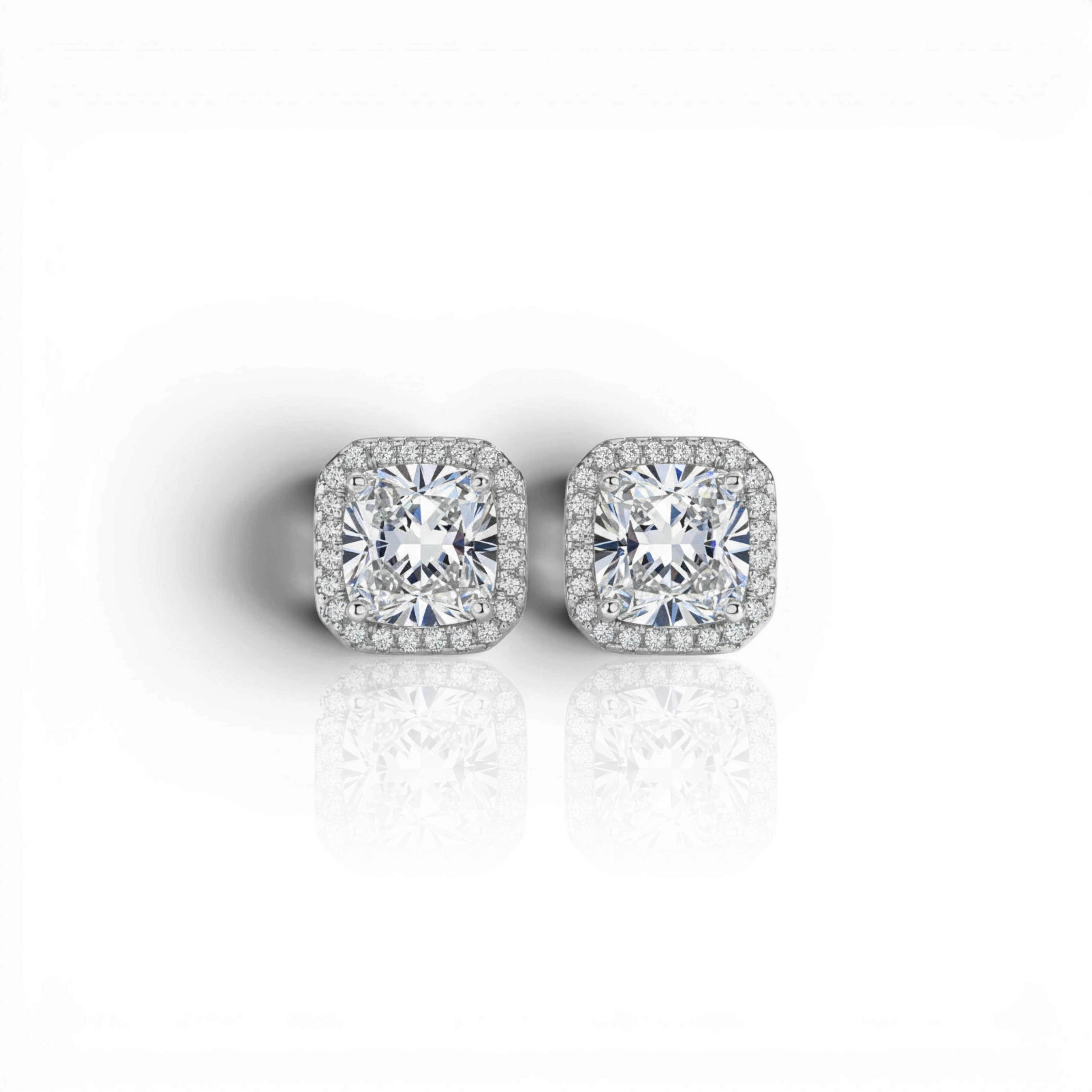 18K White Gold Vermeil