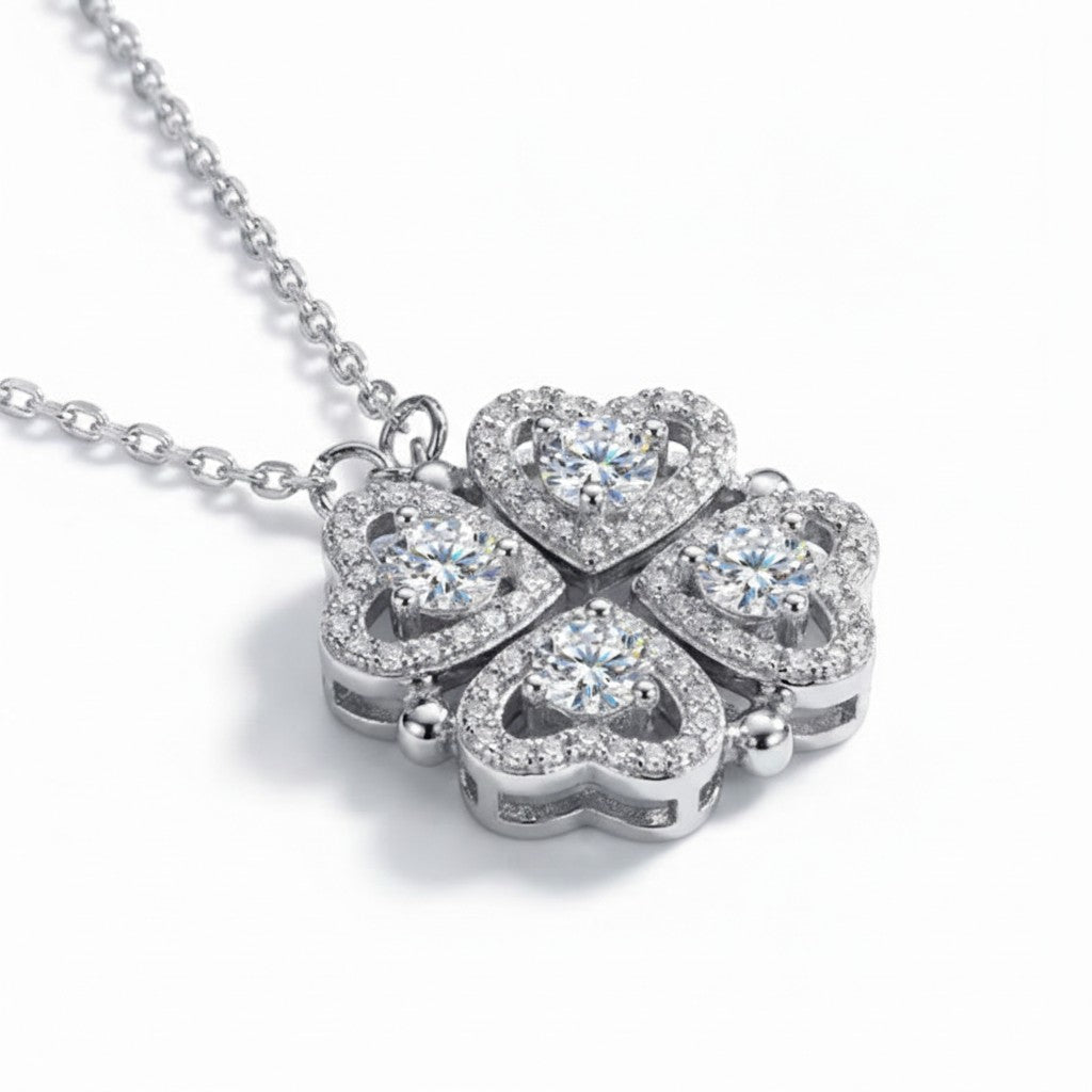 18K White Gold Vermeil