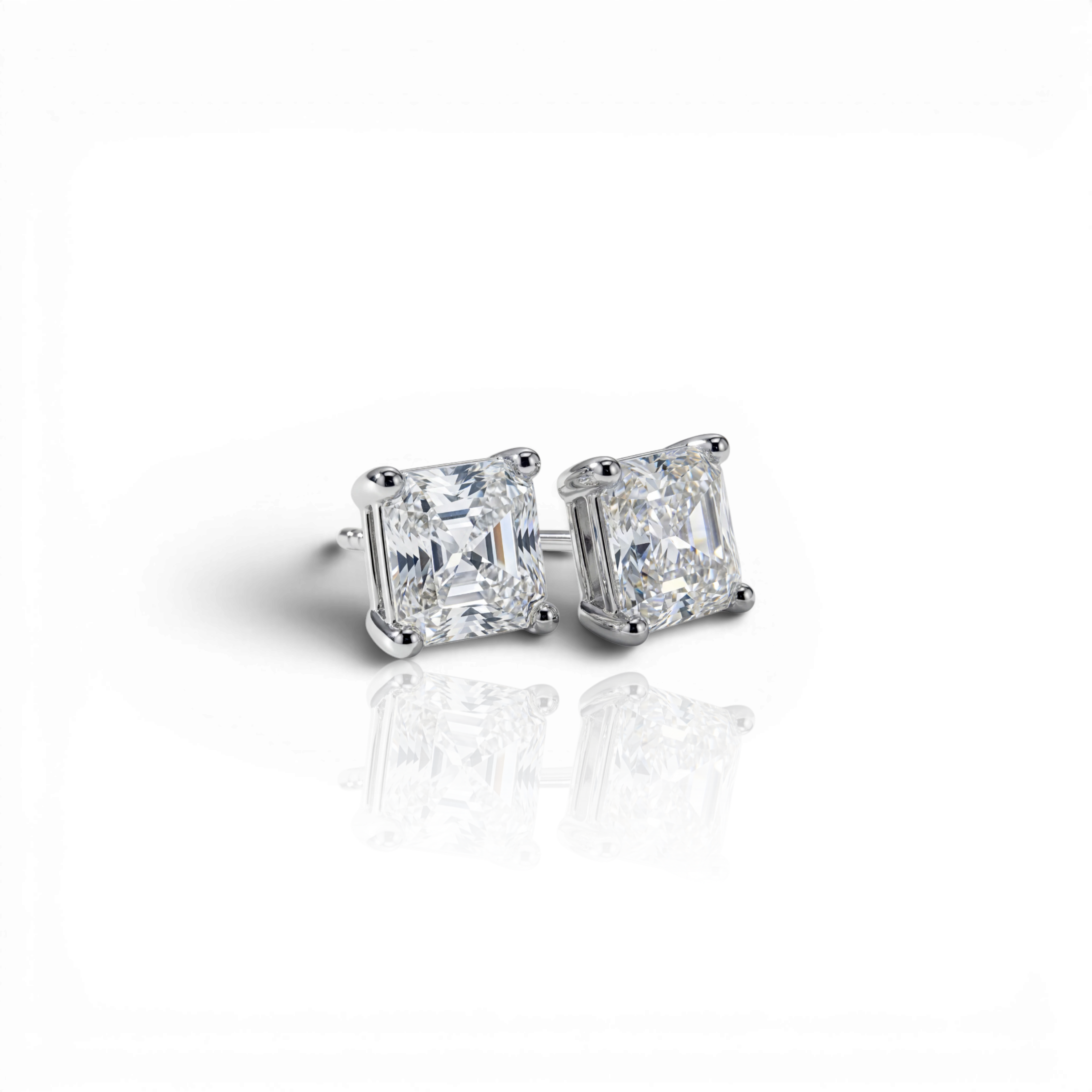 18K White Gold Vermeil