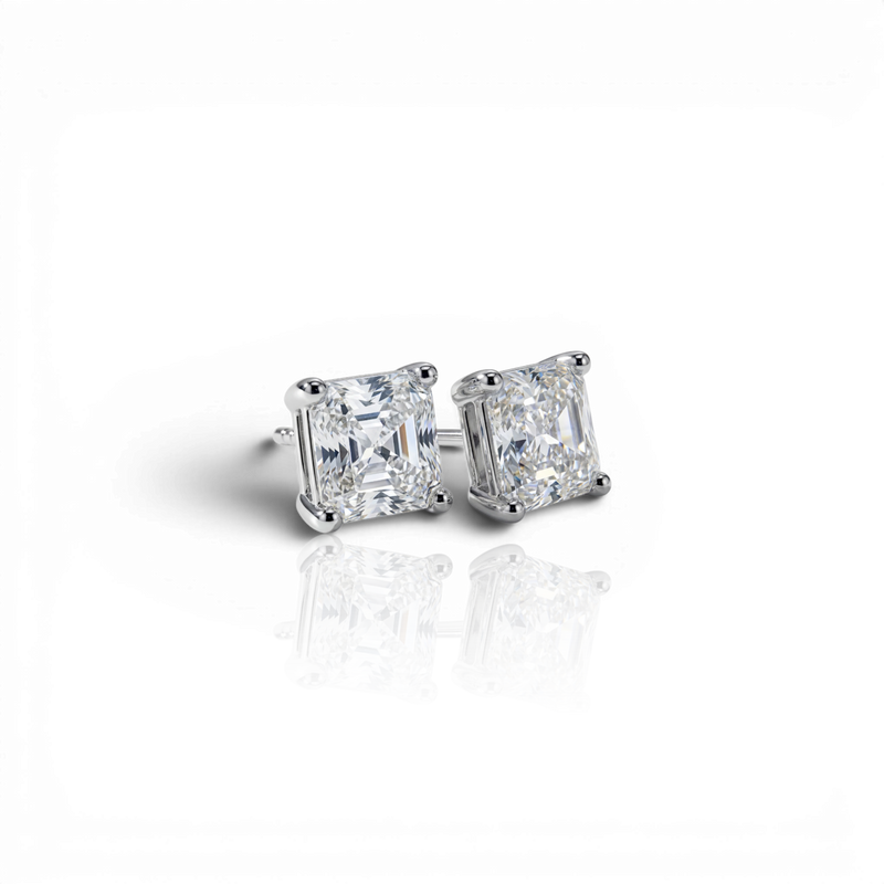 18K White Gold Vermeil