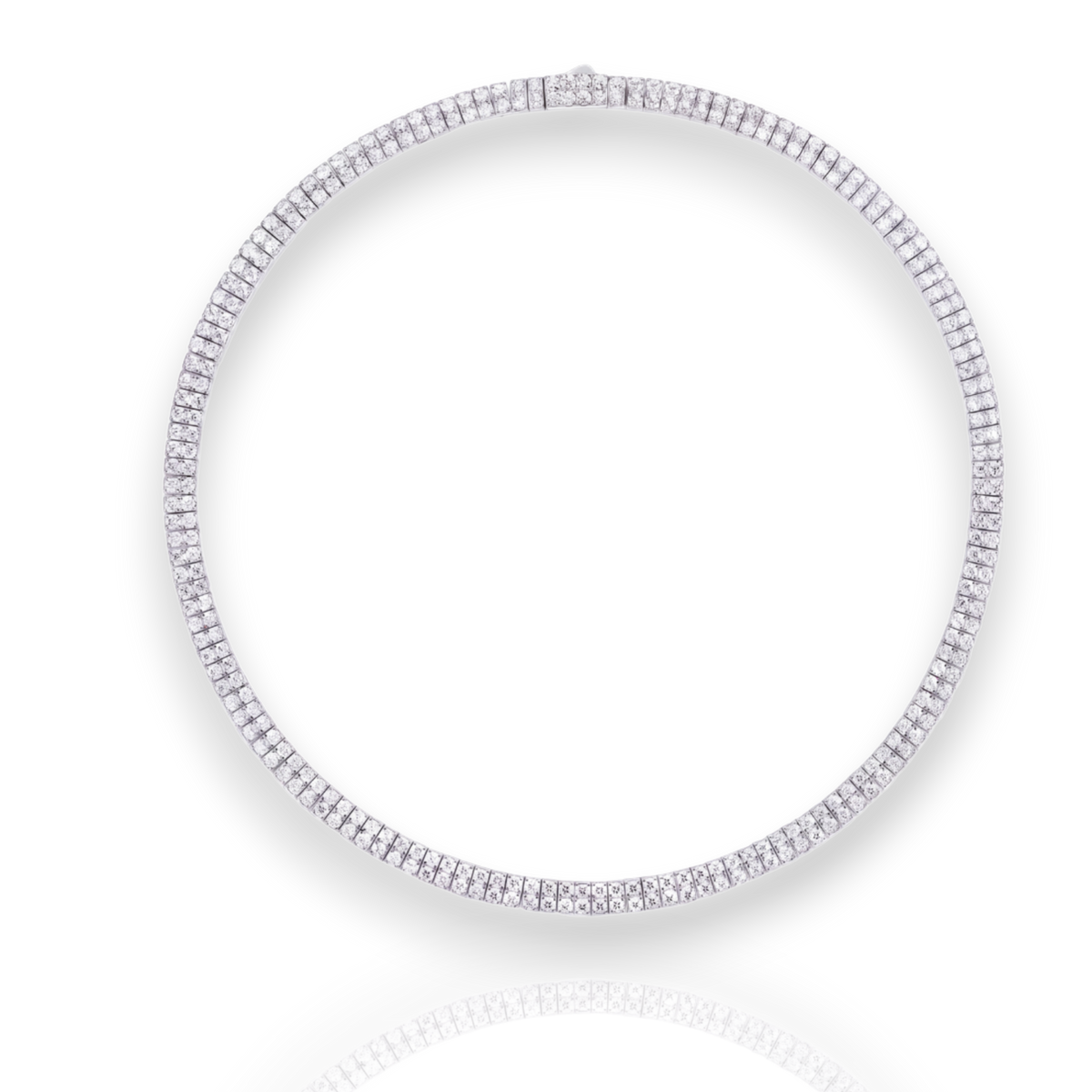 18K White Gold Vermeil