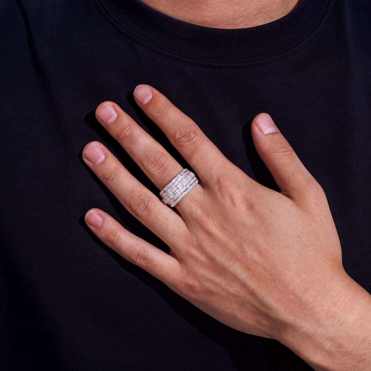 18K White Gold Vermeil, 18K White Gold Vermeil / Lifestyle