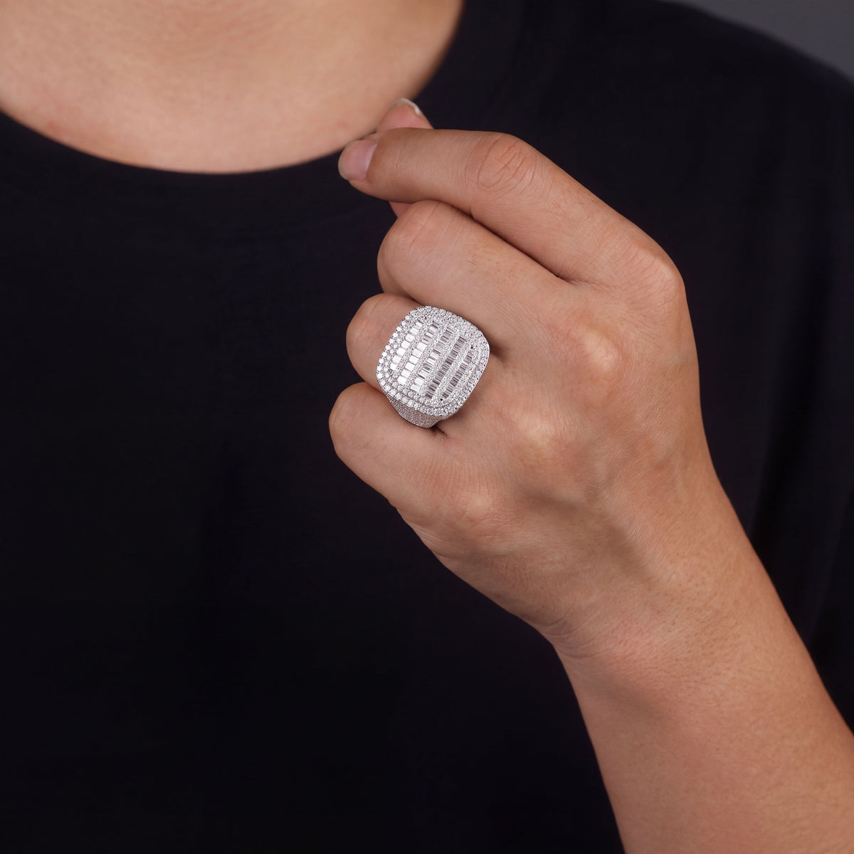 18K White Gold Vermeil, 18K White Gold Vermeil / Lifestyle