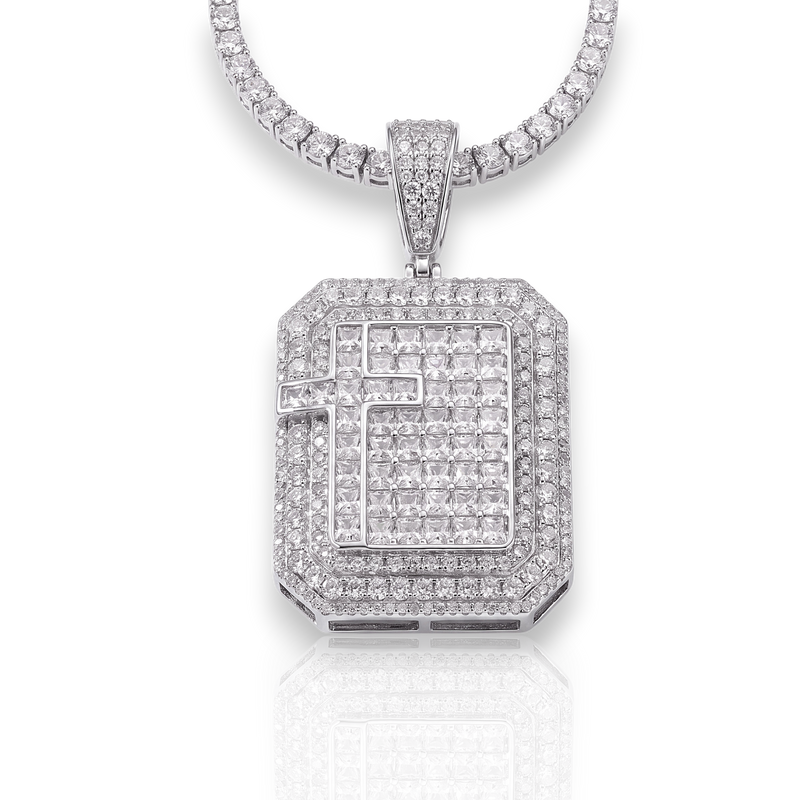 18K White Gold Vermeil