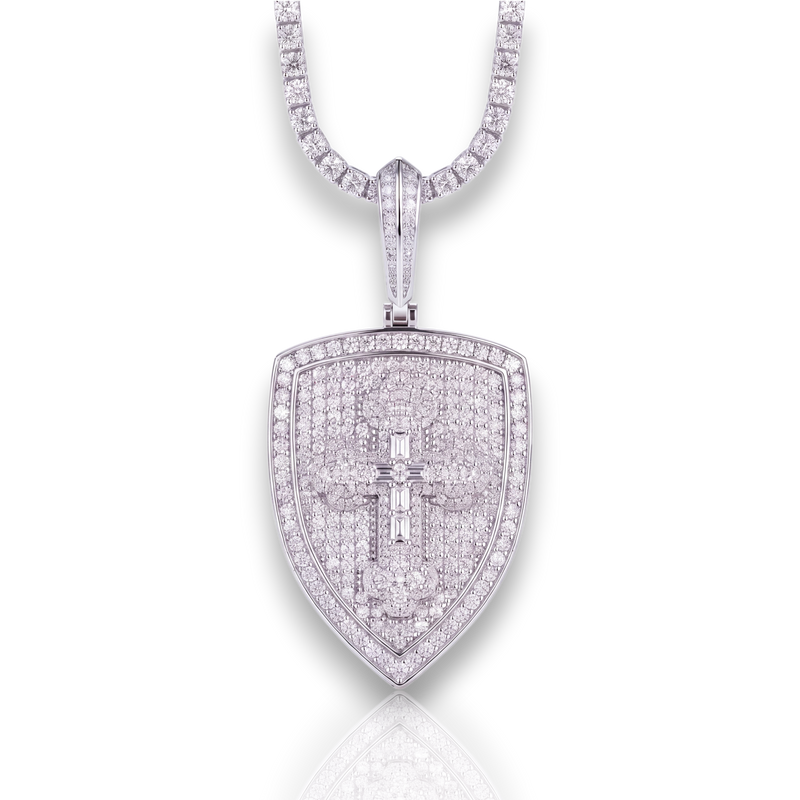 18K White Gold Vermeil