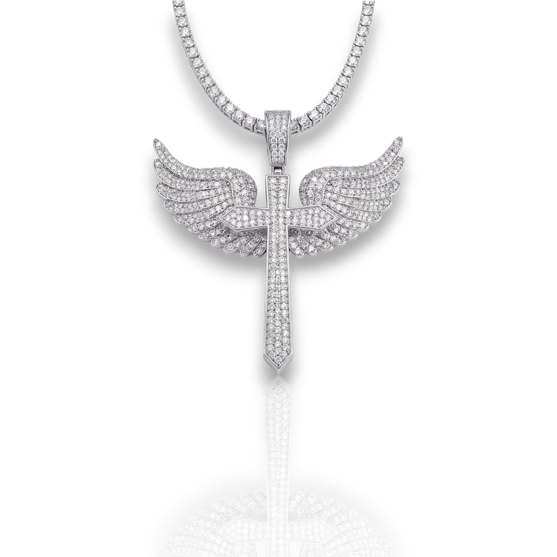 18K White Gold Vermeil