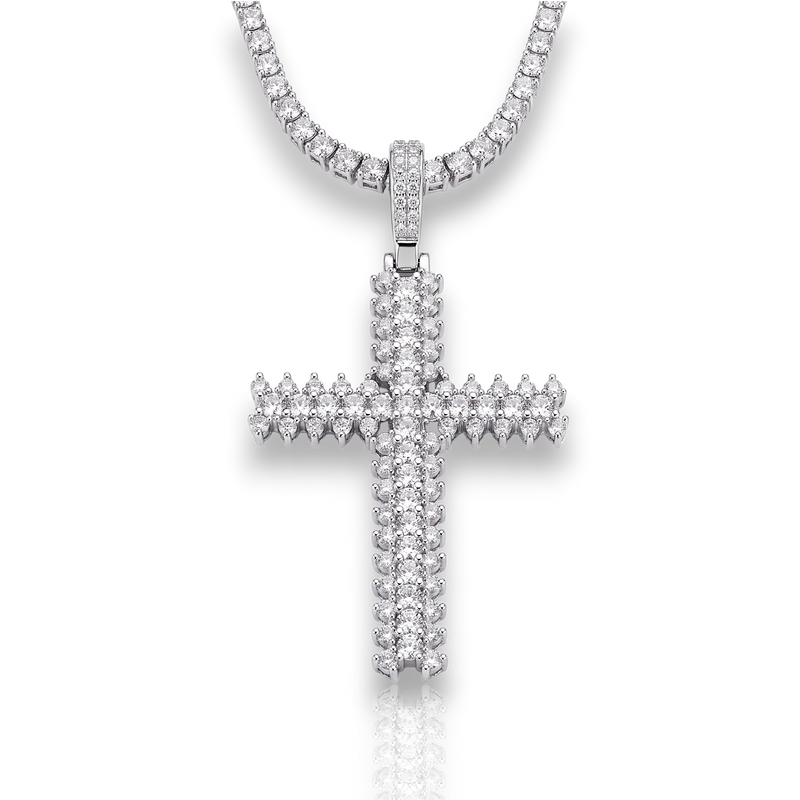 18K White Gold Vermeil