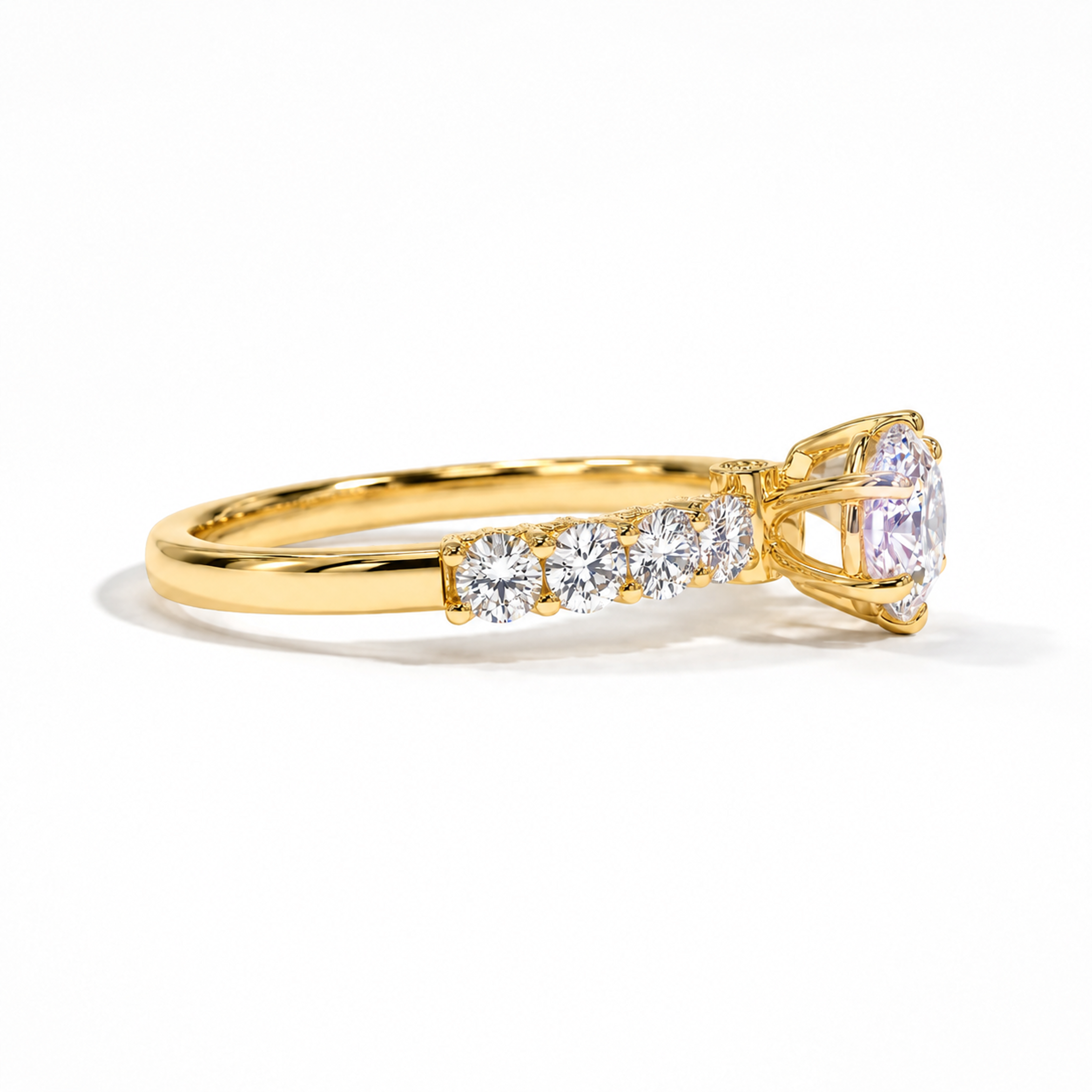 18K Yellow Gold Vermeil / 2.00 CARAT