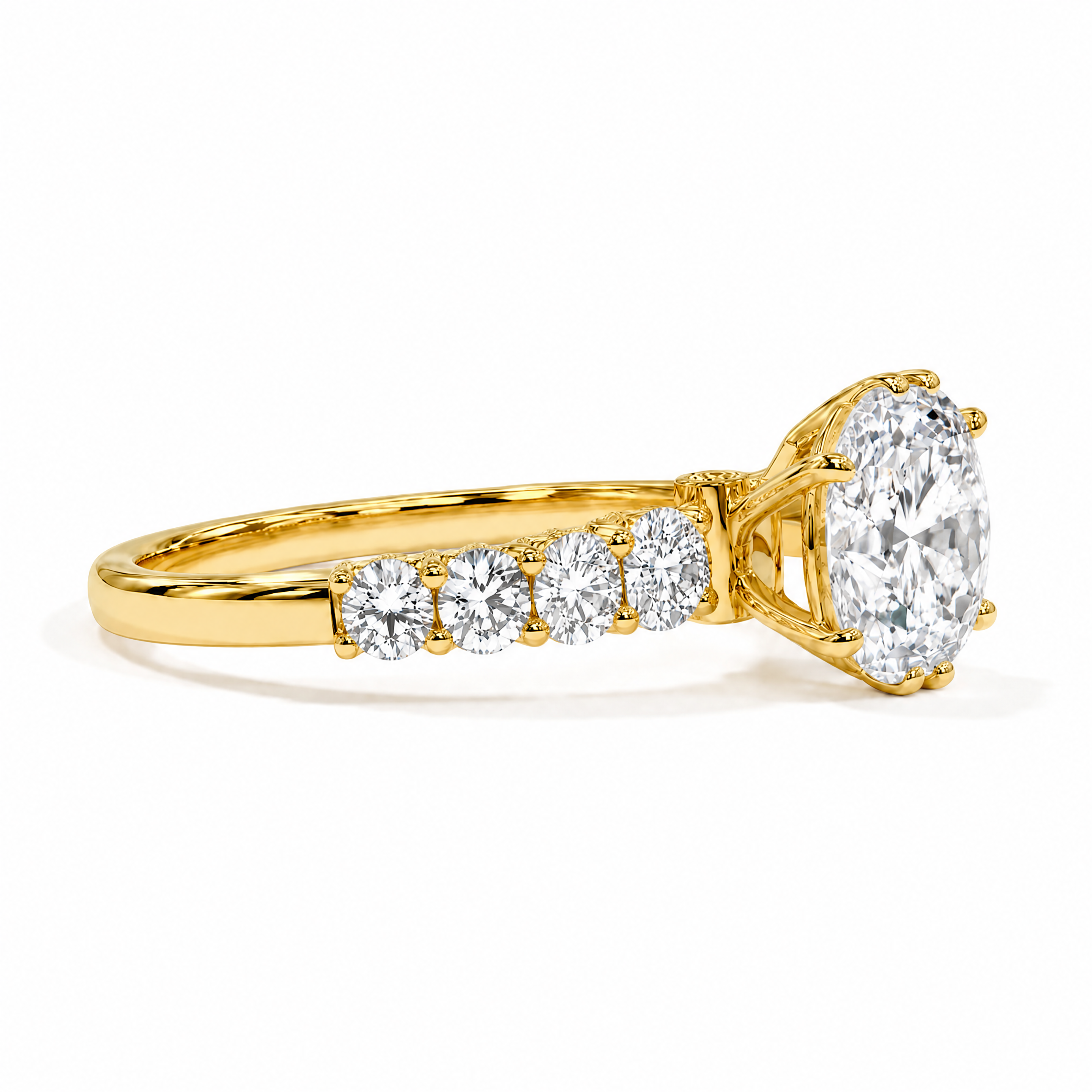 18K Yellow Gold Vermeil / 5.00 CARAT